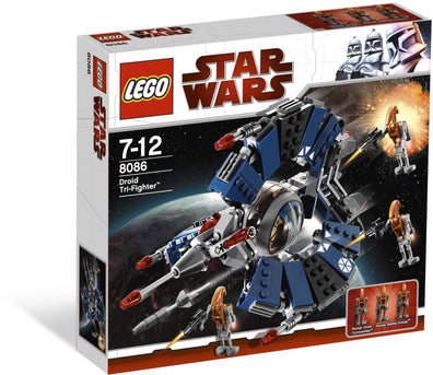 LEGO Set-Droid Tri-Fighter-Star Wars / Star Wars Clone Wars-8086-4-Creative Brick Builders